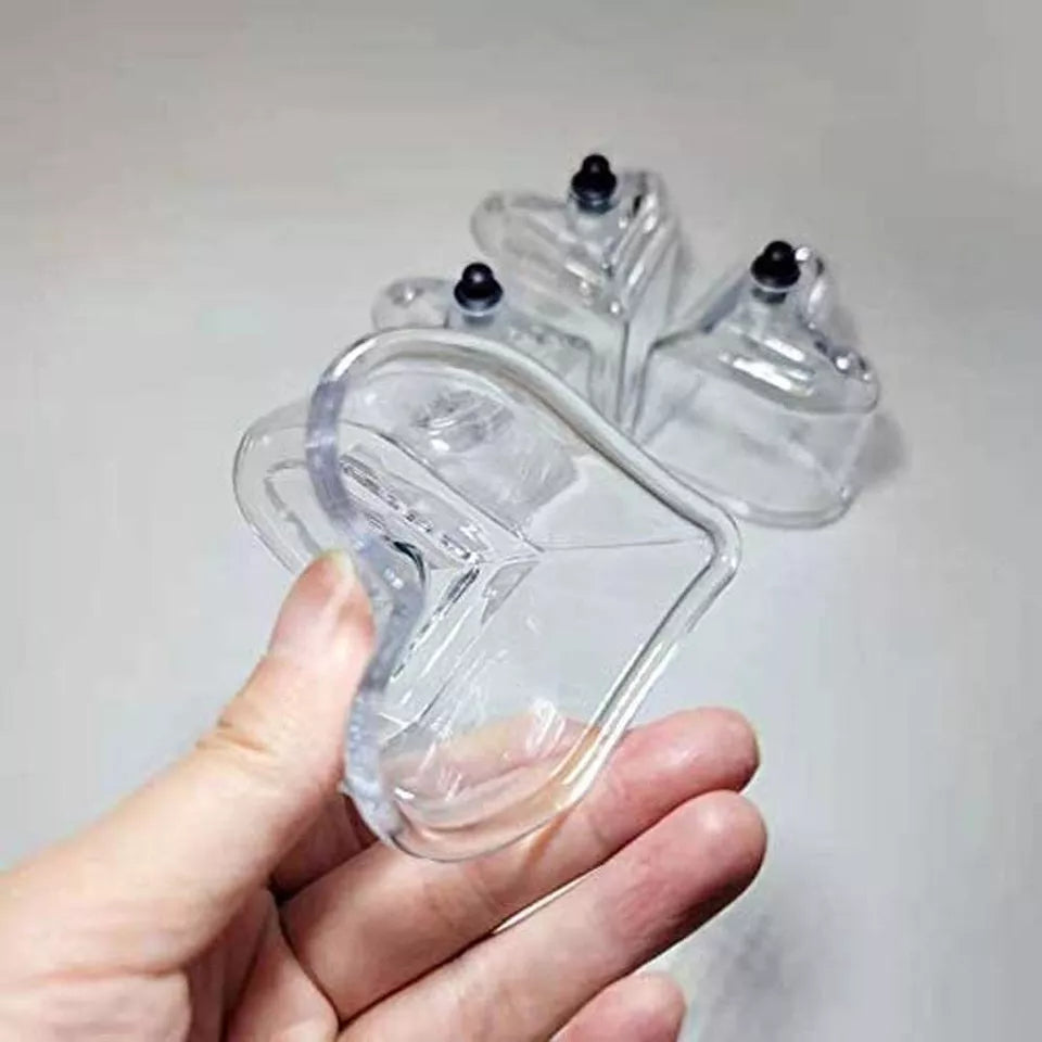 Heart-Star Shaped Plastic Cupping Set (10 pc)